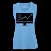 Pro Team Sleeveless V-Neck Ladies' Tee Thumbnail