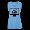 Pro Team Sleeveless V-Neck Ladies' Tee Thumbnail