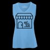 Pro Team Sleeveless V-Neck Ladies' Tee Thumbnail
