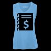 Pro Team Sleeveless V-Neck Ladies' Tee Thumbnail