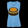 Pro Team Sleeveless V-Neck Ladies' Tee Thumbnail