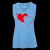 Pro Team Sleeveless V-Neck Ladies' Tee Thumbnail