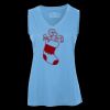 Pro Team Sleeveless V-Neck Ladies' Tee Thumbnail