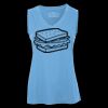 Pro Team Sleeveless V-Neck Ladies' Tee Thumbnail