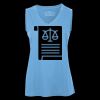 Pro Team Sleeveless V-Neck Ladies' Tee Thumbnail