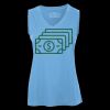 Pro Team Sleeveless V-Neck Ladies' Tee Thumbnail