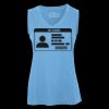 Pro Team Sleeveless V-Neck Ladies' Tee Thumbnail