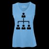 Pro Team Sleeveless V-Neck Ladies' Tee Thumbnail