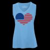Pro Team Sleeveless V-Neck Ladies' Tee Thumbnail