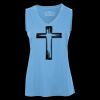 Pro Team Sleeveless V-Neck Ladies' Tee Thumbnail